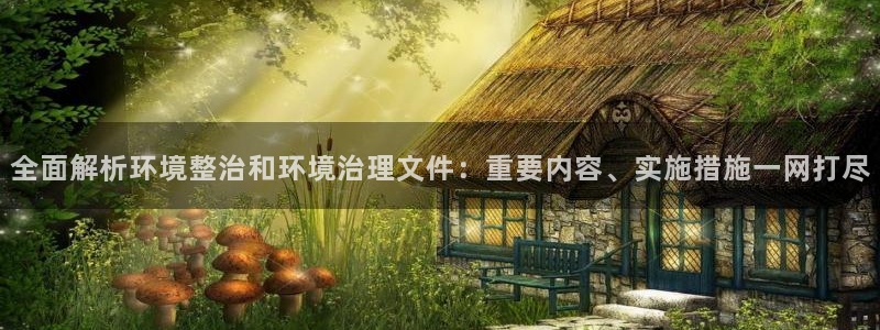 凯发网娱乐官网登录：全面解析环境整治和环